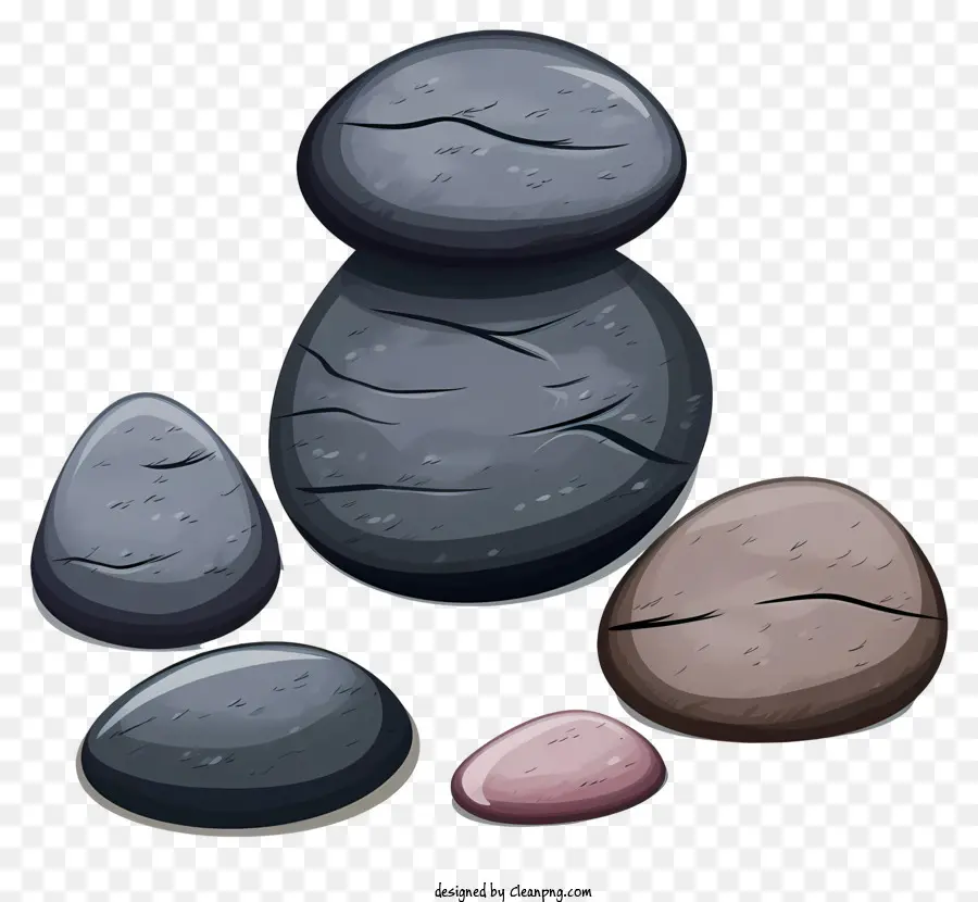 ก้อนหิน，หินแตก PNG