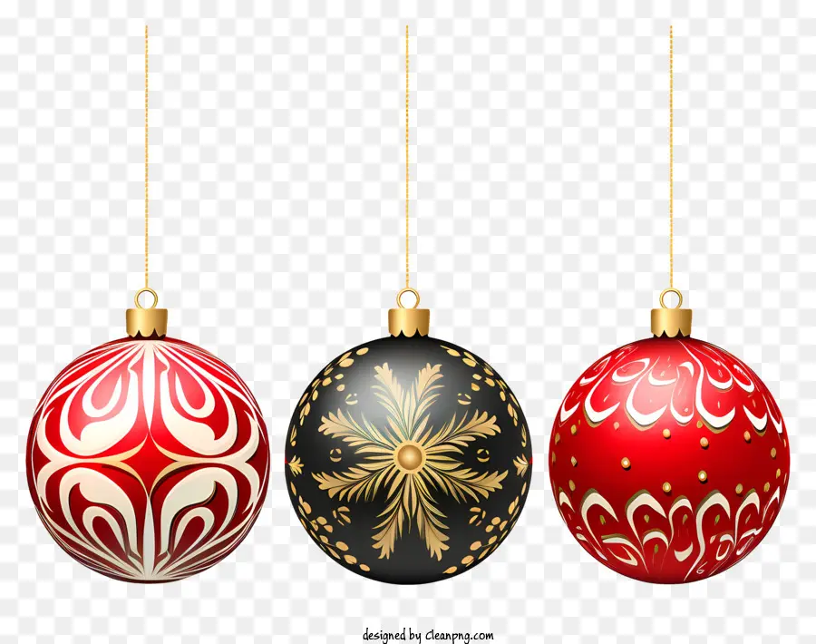 คริสมาสต์ Ornaments，เครื่องประดับแขวน PNG