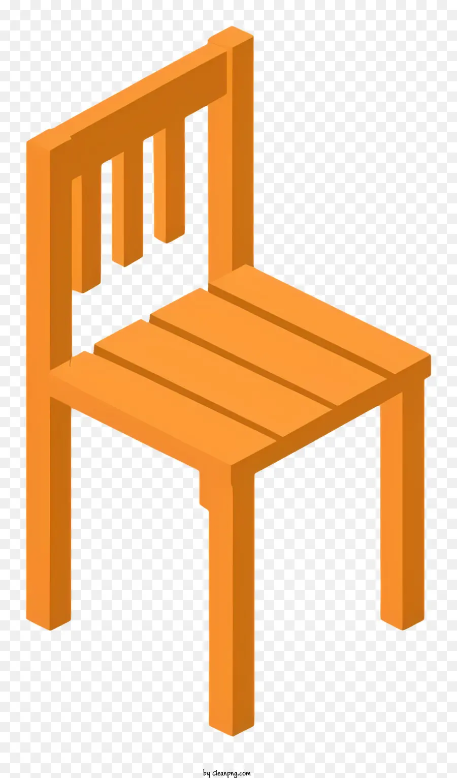 สีส้มเก้าอี้，ที่นั่งแบน PNG