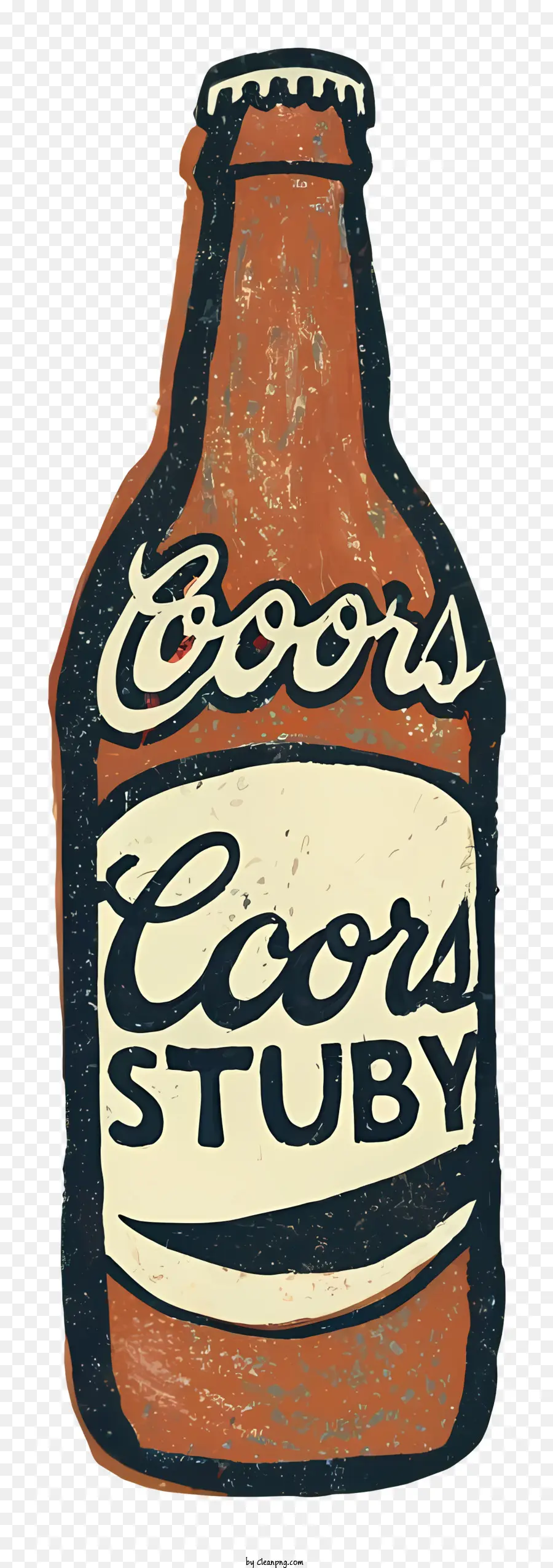 เบียร์ค็อบร้าสตั๊ด，Coors Stuby Bottle PNG