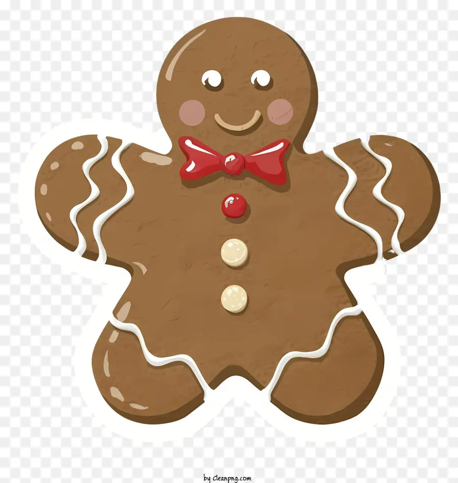 Gingerbread ชาย，ยิ้มคน PNG