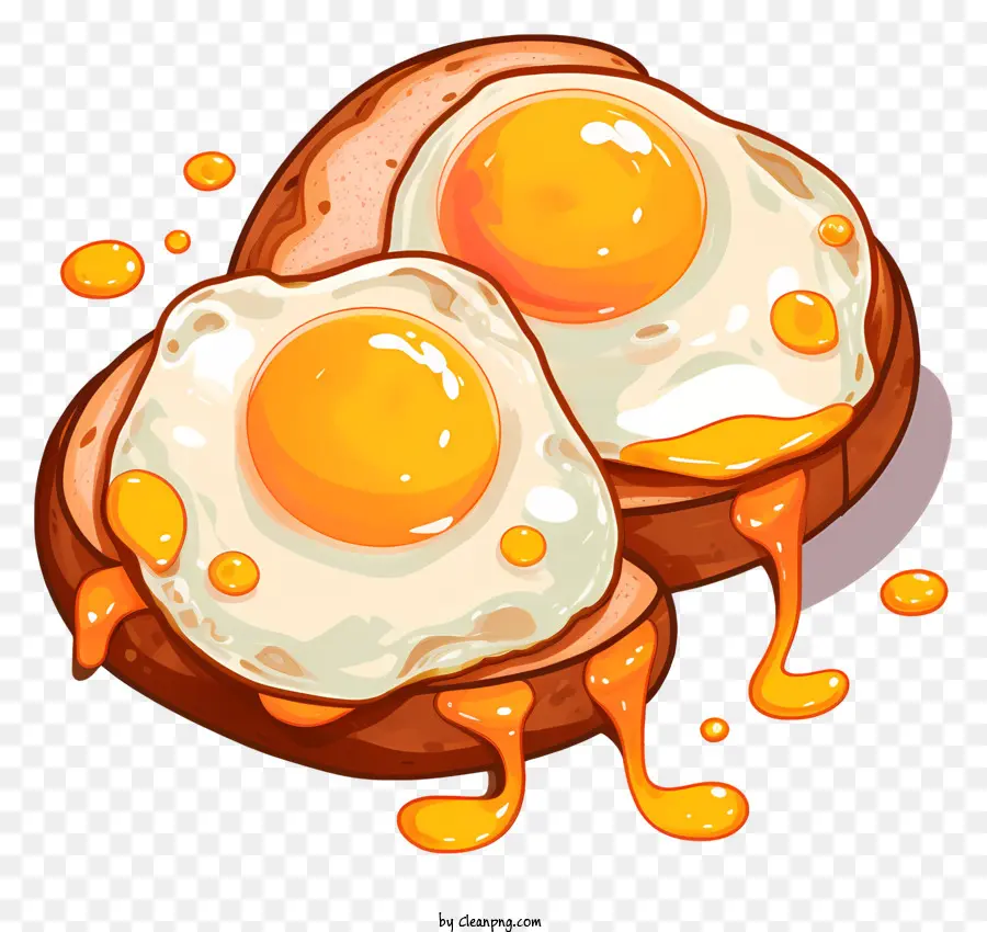 ของทอดไข่，Toasted ขนมปัง PNG