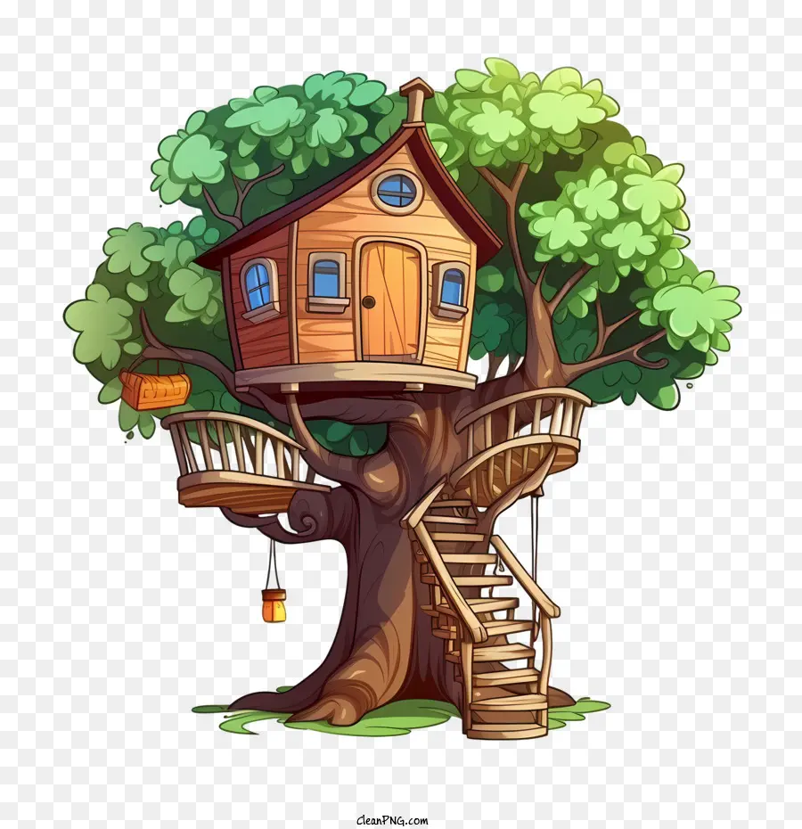 บ้านต้นไม้，ทรี PNG