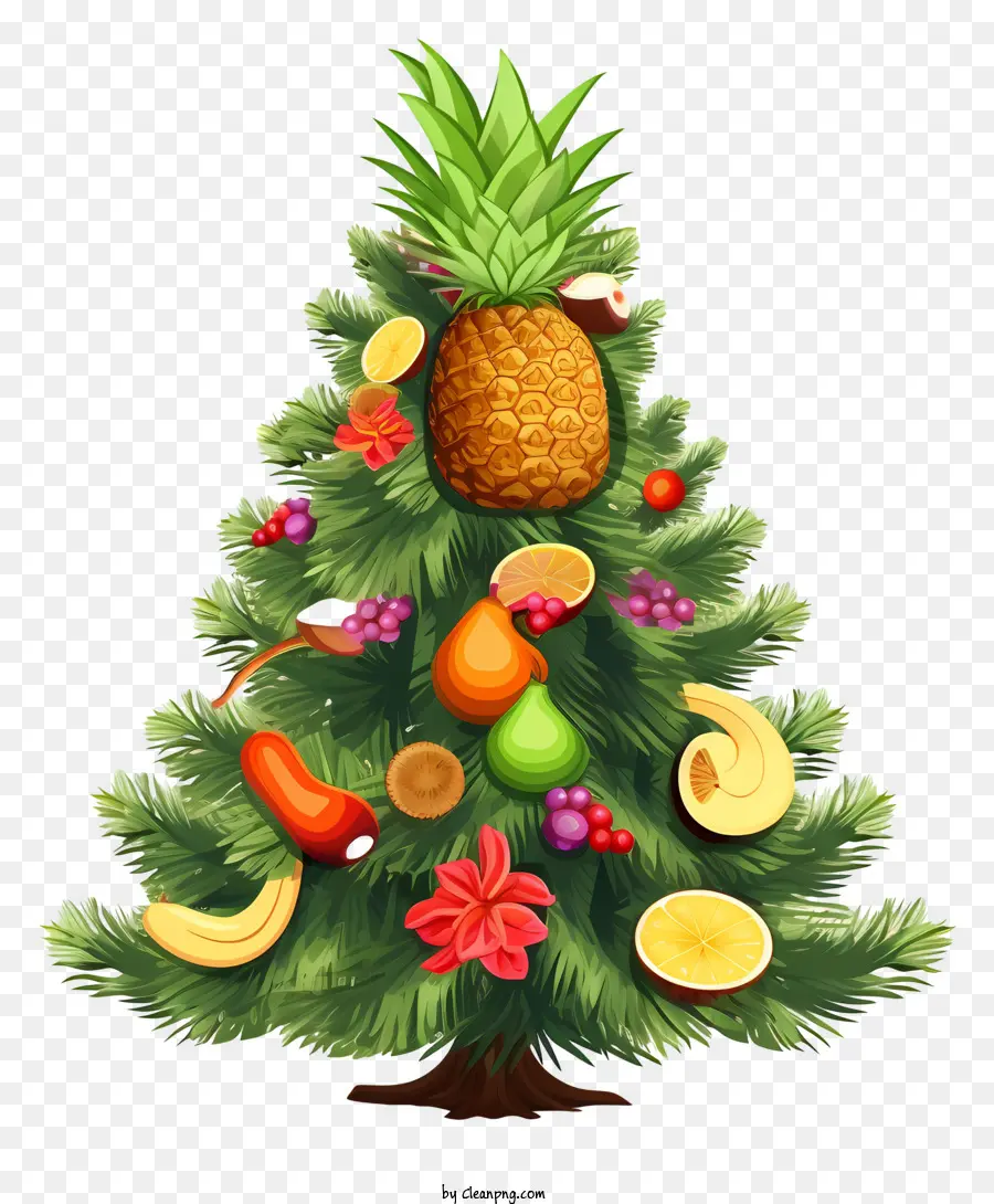 ต้นคริสต์มาส，Fruits และผัก PNG