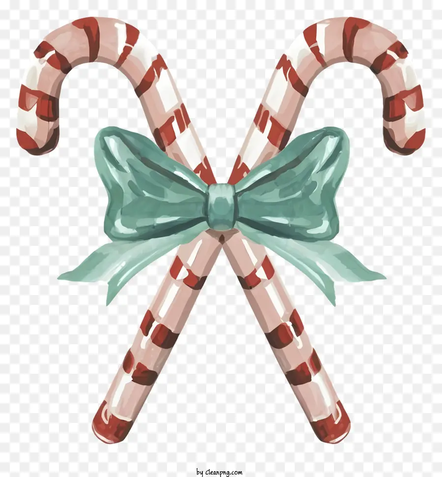 Candy Canes，โค้งคำนับ PNG