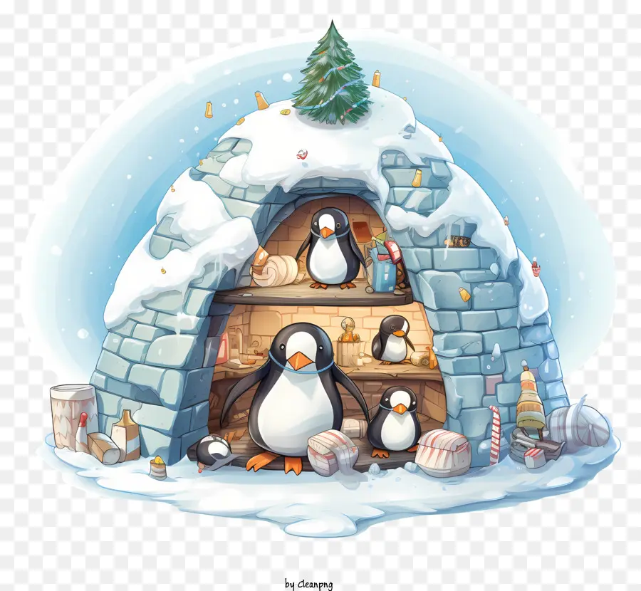 เพนกวิน，Igloo กับเพนกวิน PNG