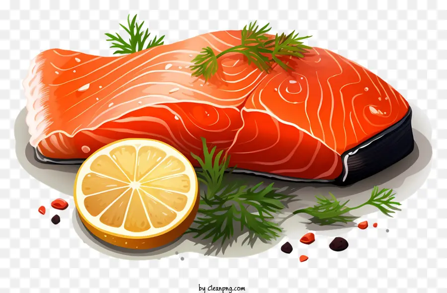 สูตรปลาแซลมอน，ปลาแซลมอนปรุงอาหาร PNG