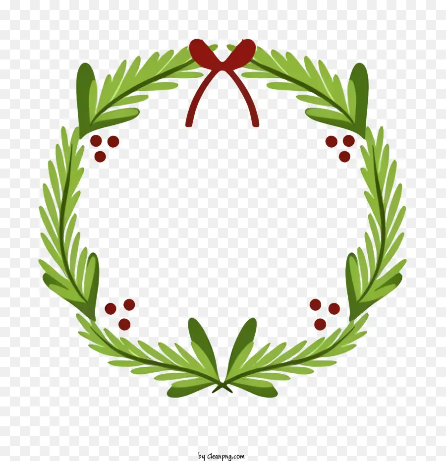 คริสมาสต์ Wreath，พวงหรีดเอเวอร์กรีน PNG