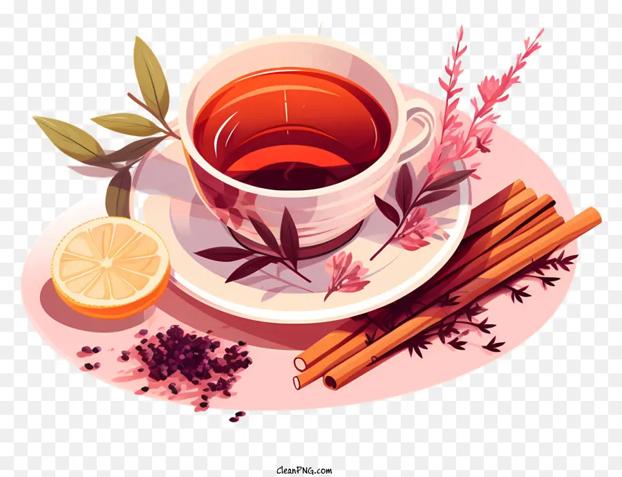 ชา，ถ้วยชา PNG