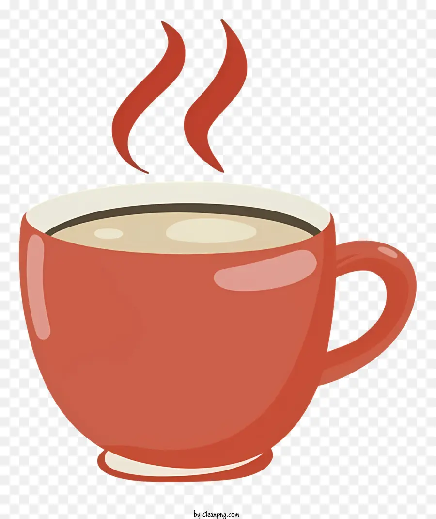 สีแดงถ้วย，กาแฟ PNG