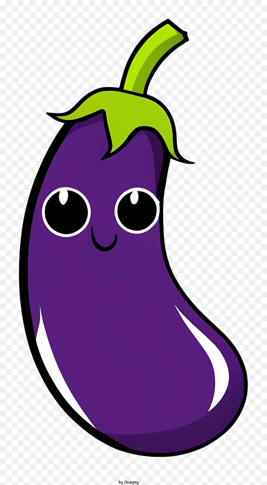 สีม่วง Eggplant，มะเขือม่วงยิ้ม PNG