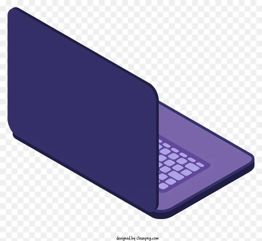 สีม่วงแล็ปท็อป，ดำบนหน้าจอ PNG