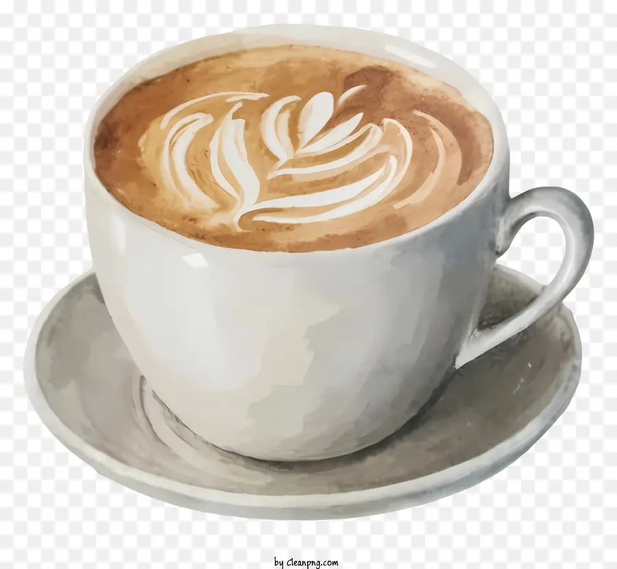 รูปแบบลาเต้，ถ้วยกาแฟ PNG