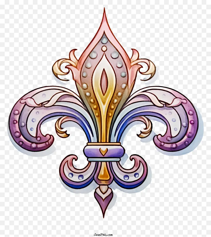 ดอกลิลลี่，Fleur De Lis PNG