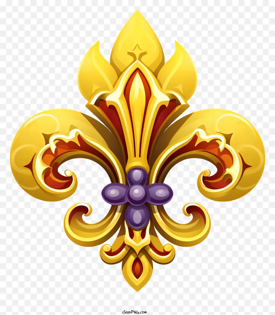 ดอกลิลลี่，Fleur De Lis PNG