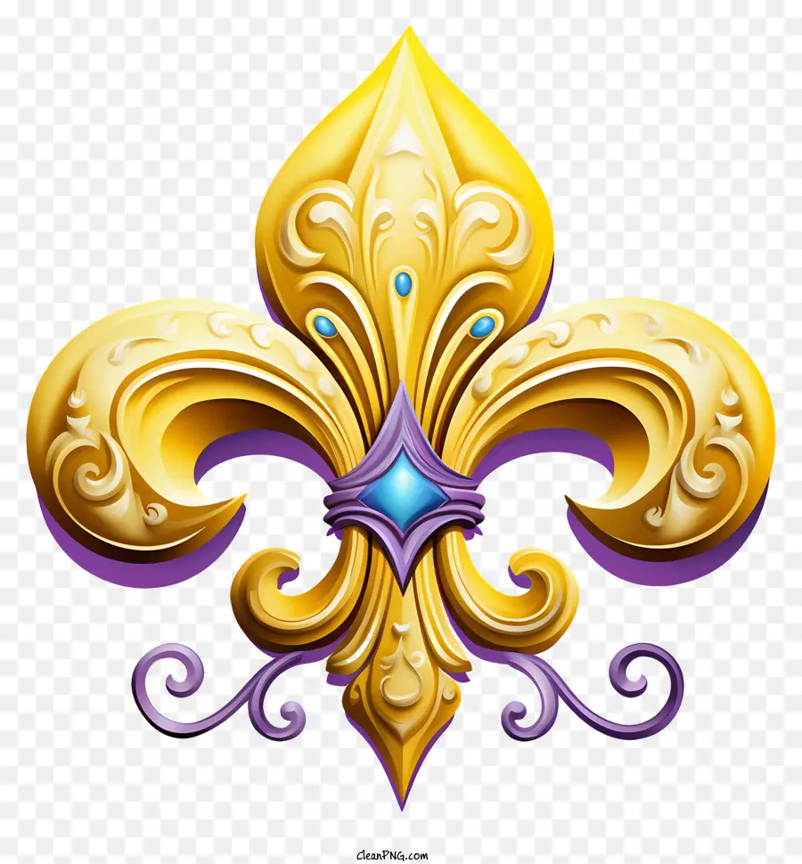 ดอกลิลลี่，Fleur De Lis PNG