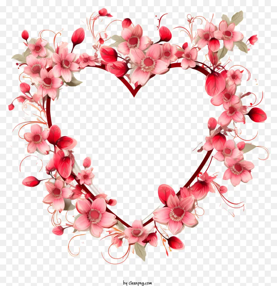 Heartshaped ดอกไม้，ข้อตกลงดอกไม้ PNG