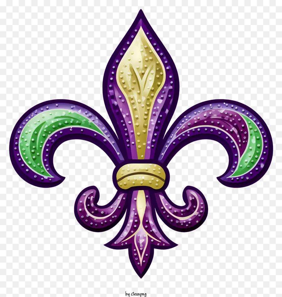 ดอกลิลลี่，Fleur De Lis Jewel PNG