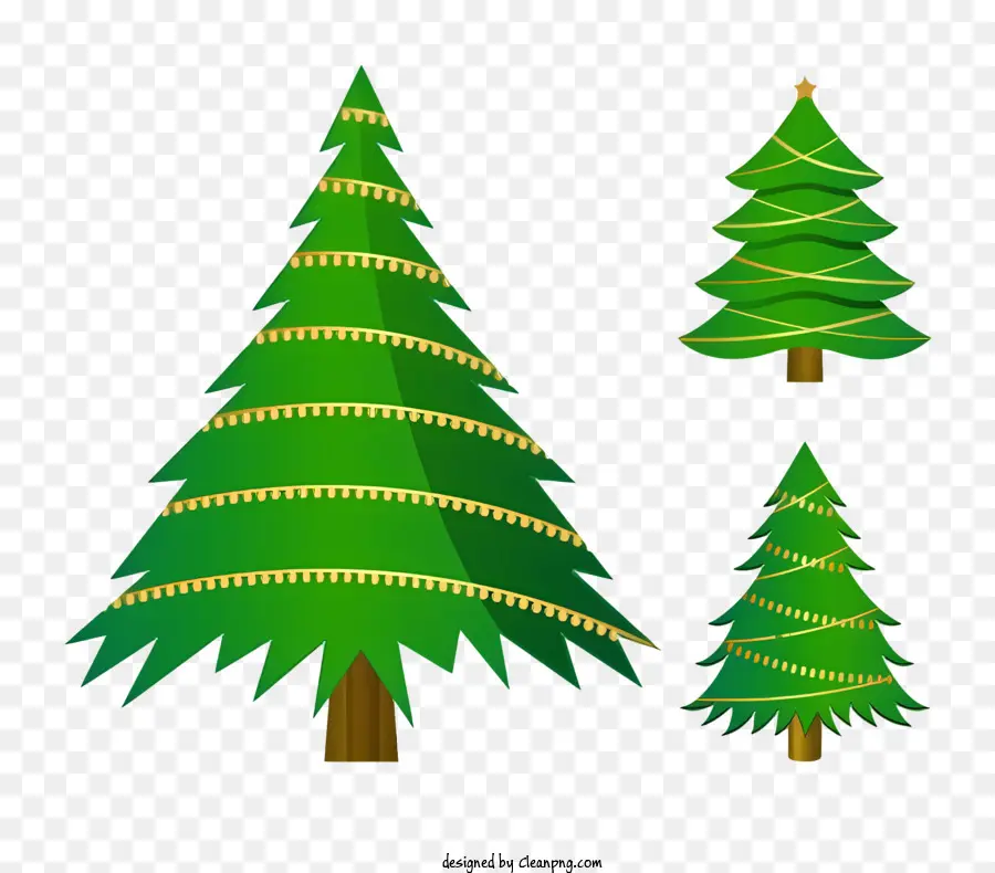คริสมาสต์ต้นไม้，ทองการ์แลนด์ PNG