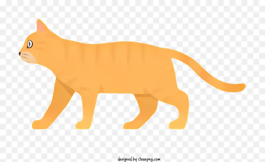 แมวสีส้มน่ารัก，แมวขนสีน้ำตาล PNG