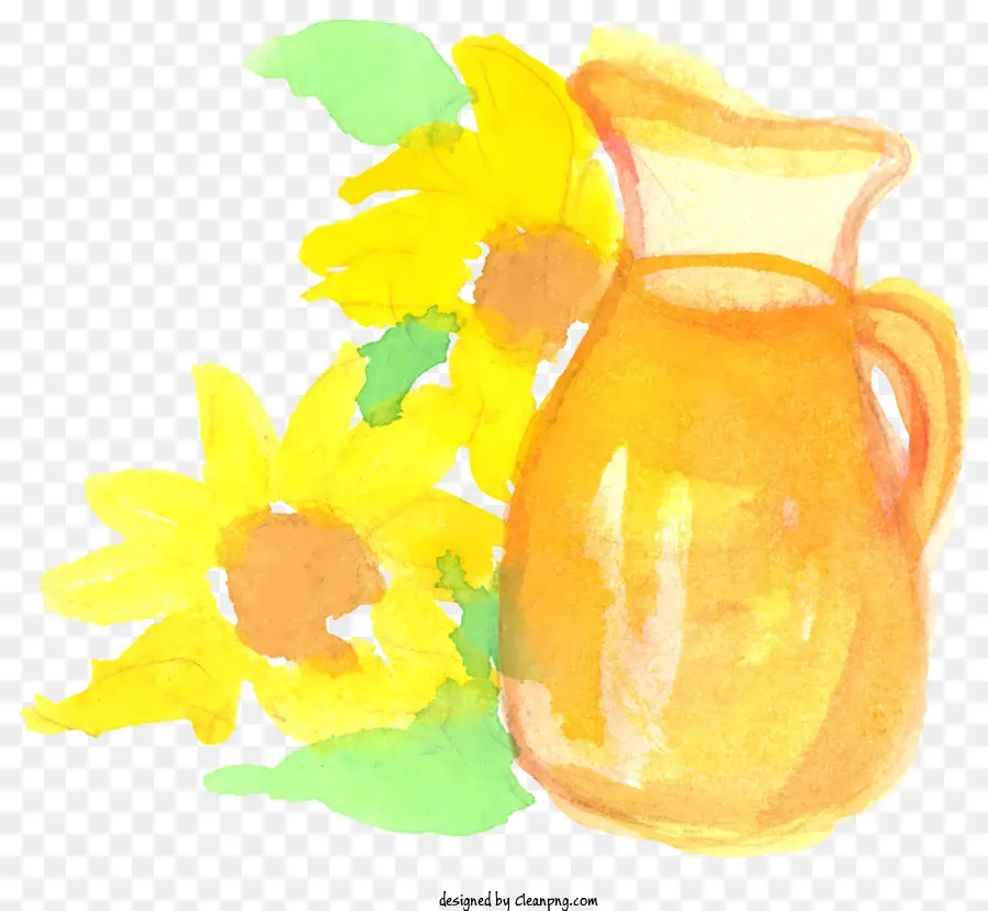 สีวาดรูป，เสื้อเกราะของ Sunflowers PNG