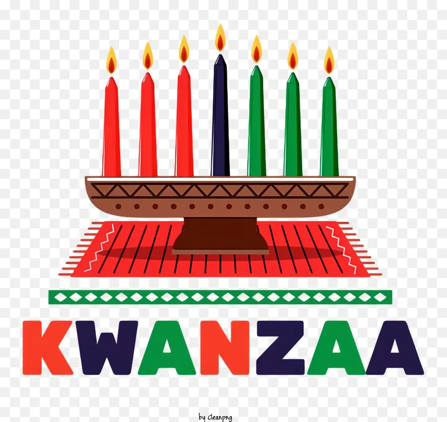 Kwanzaa，เทียน Kwanzaa PNG