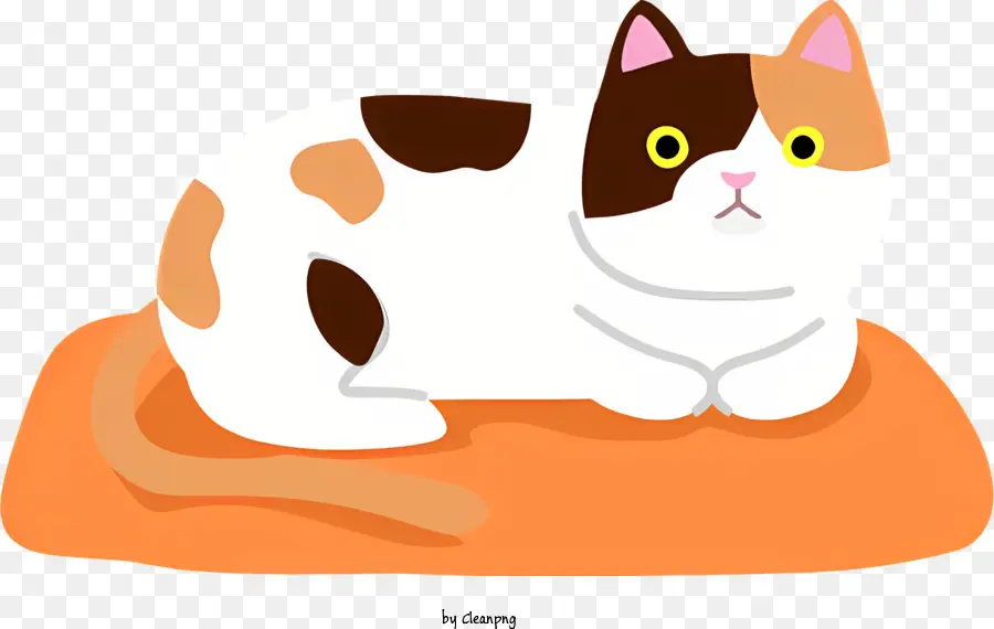 แมว，แมวสีน้ำตาลและขาว PNG