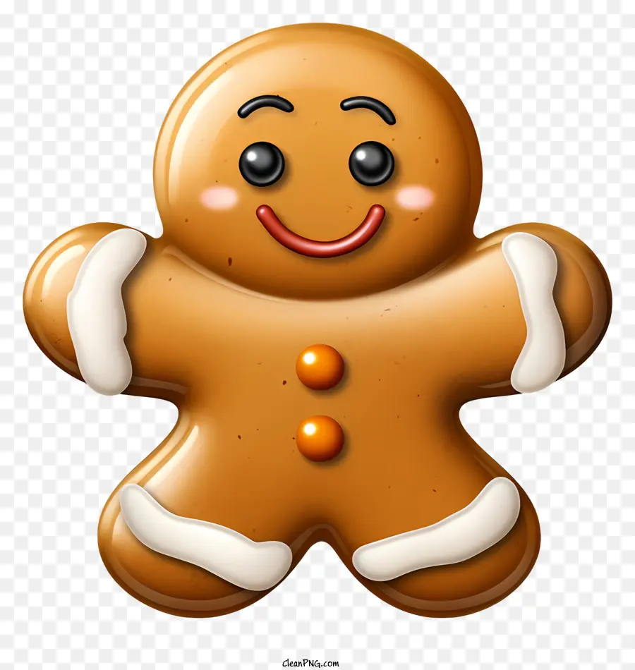 การ์ตูนปัก Gingerbread ชาย，Gingerbread ชายของภาพ PNG