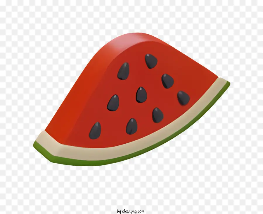 เฉือนแตงโม，แตงโมสีแดงและสีเขียว PNG