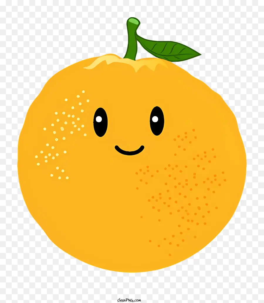 ส้มยิ้ม，เล็กสีส้ม PNG