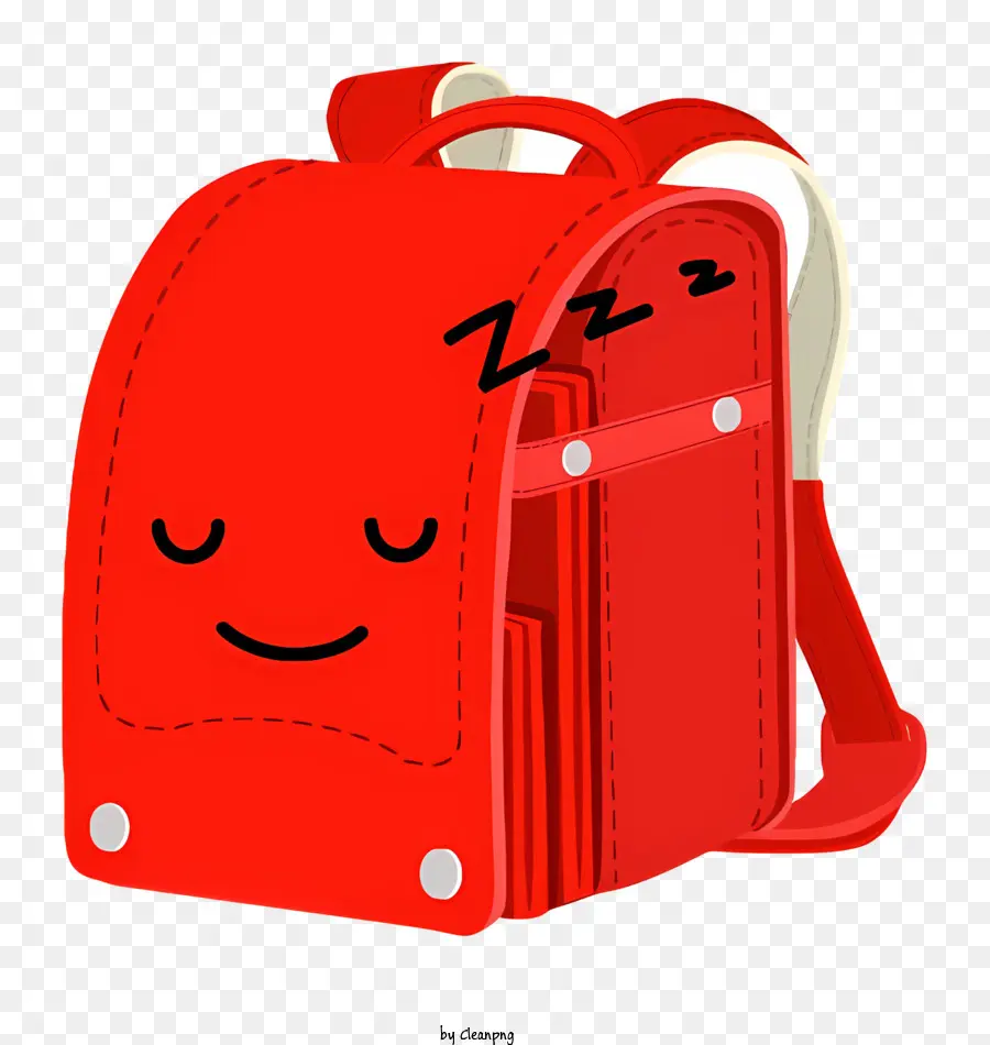 ตูน，กระเป๋าสีแดง PNG