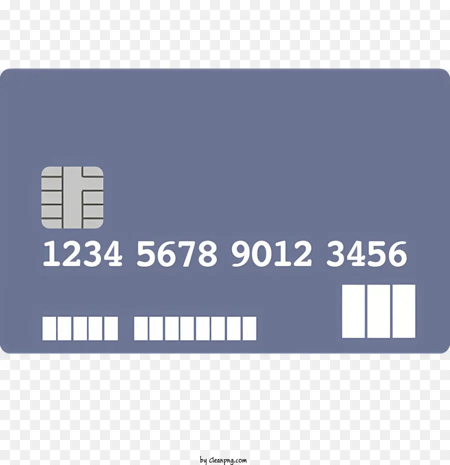 ตูน，บัตรเครดิตสีน้ำเงิน PNG