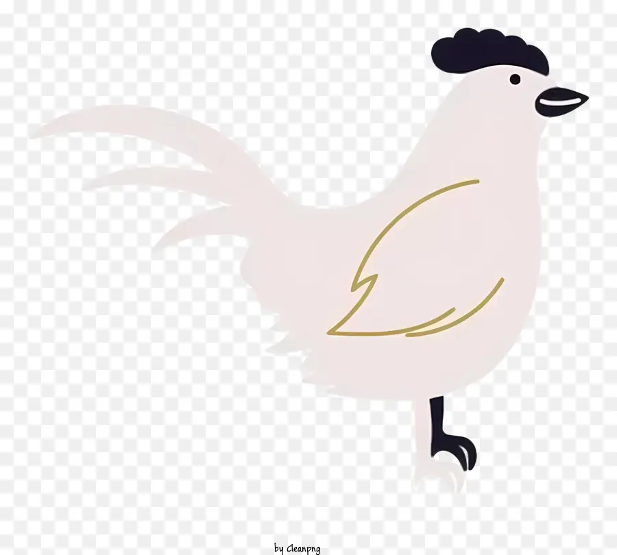 ตูน，ไก่ขาว PNG