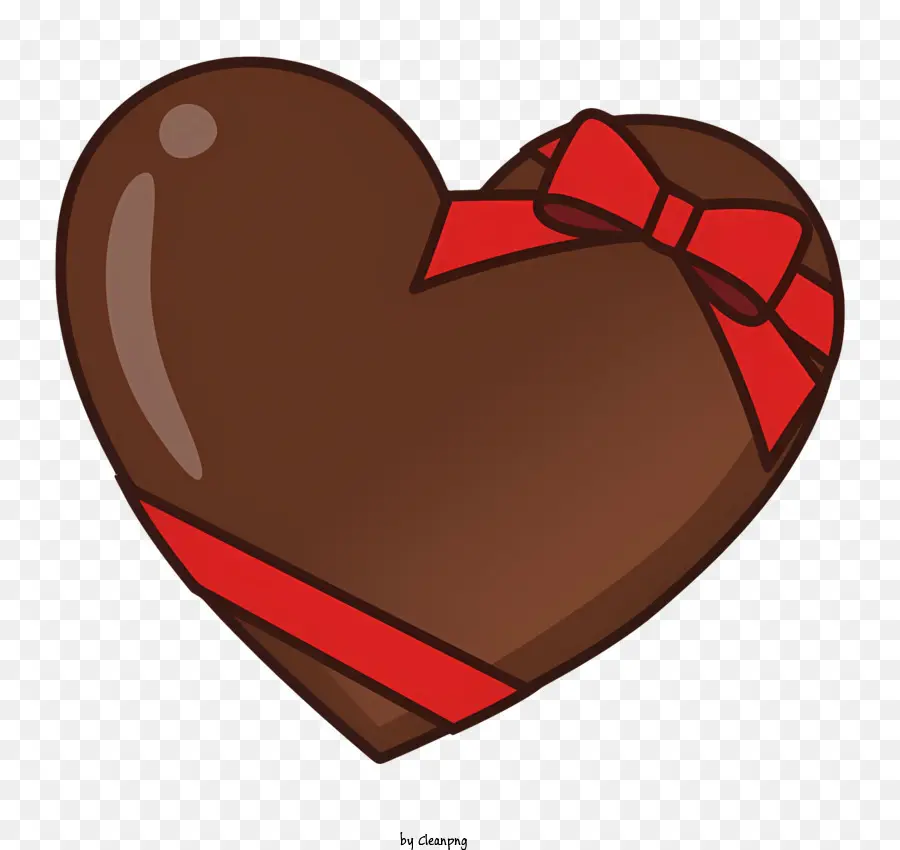 ตูน，ช็อคโกแลตหัวใจ PNG