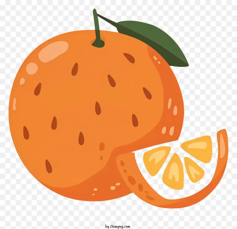 สีส้ม，เฉือนสีส้ม PNG
