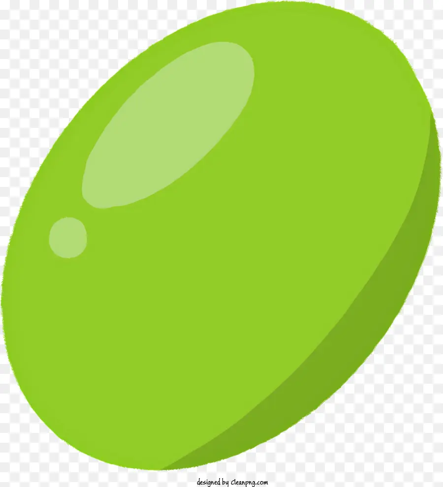 ตูน，ลูกบอลสีเขียว PNG