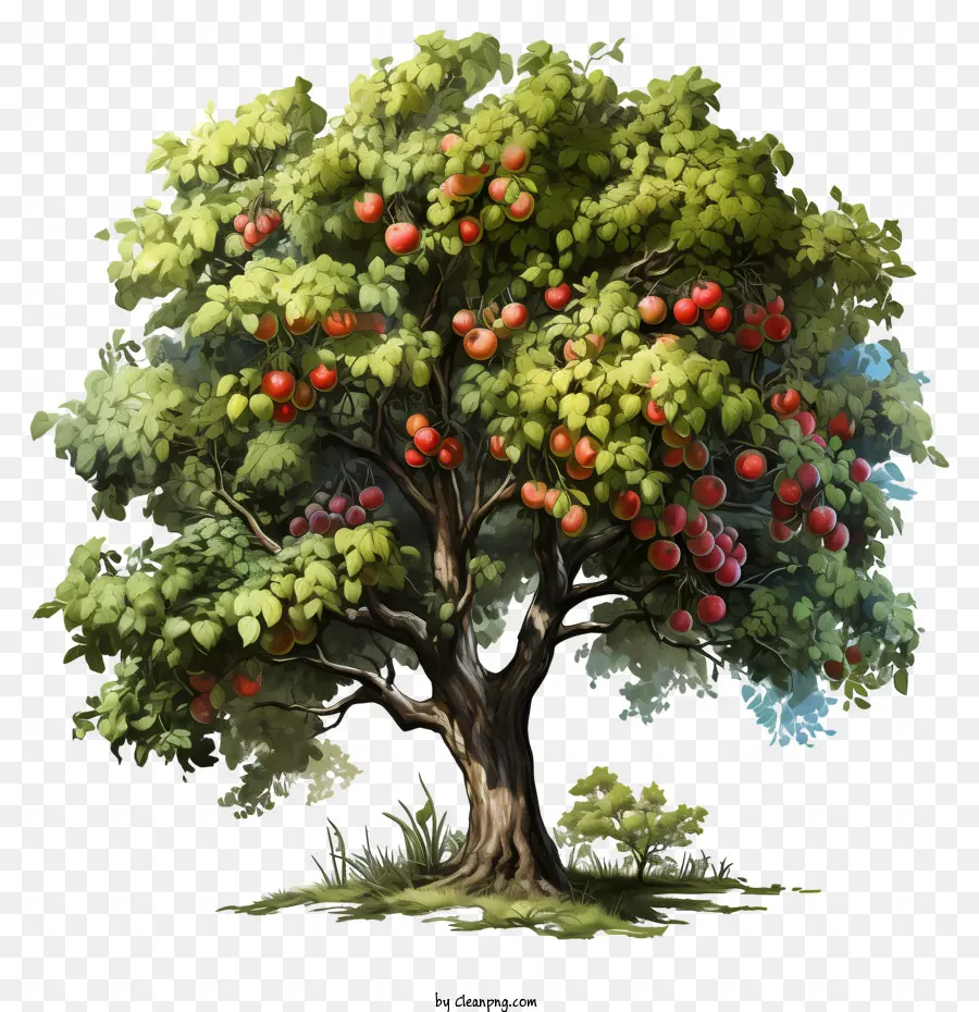 ผลไม้ต้นไม้，ต้นแอ๊บเปิ้ล PNG
