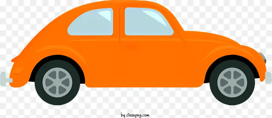 สีส้มรถ，การออกแบบที่เพรียวบาง PNG