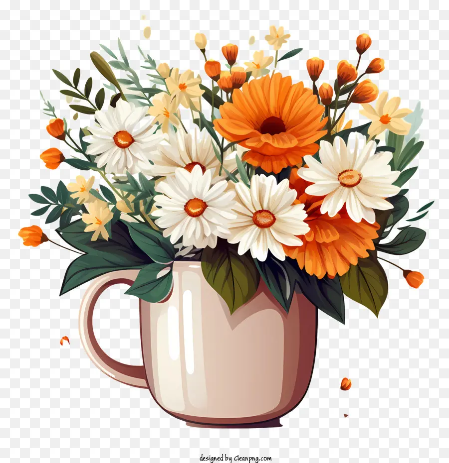 กาแฟดอกไม้，ข้อตกลงดอกไม้ PNG
