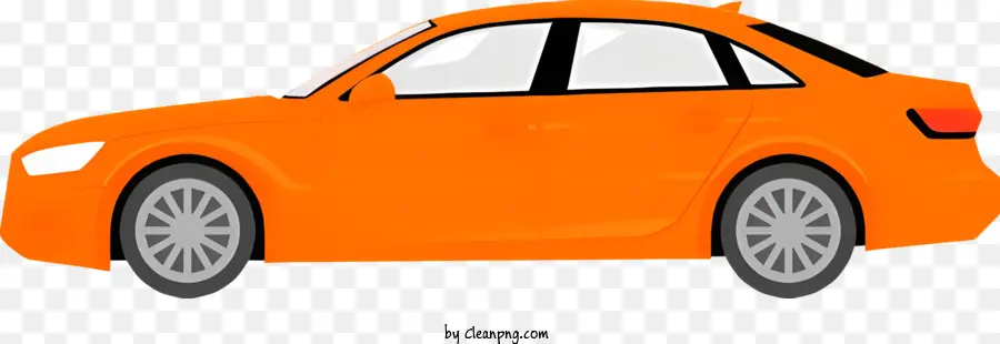 สีส้มรถ，สำเนียงฮูดสีขาว PNG