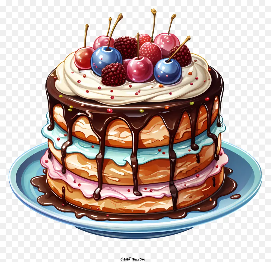 เค้กวันเกิด，เค้กช็อคโกแลต PNG