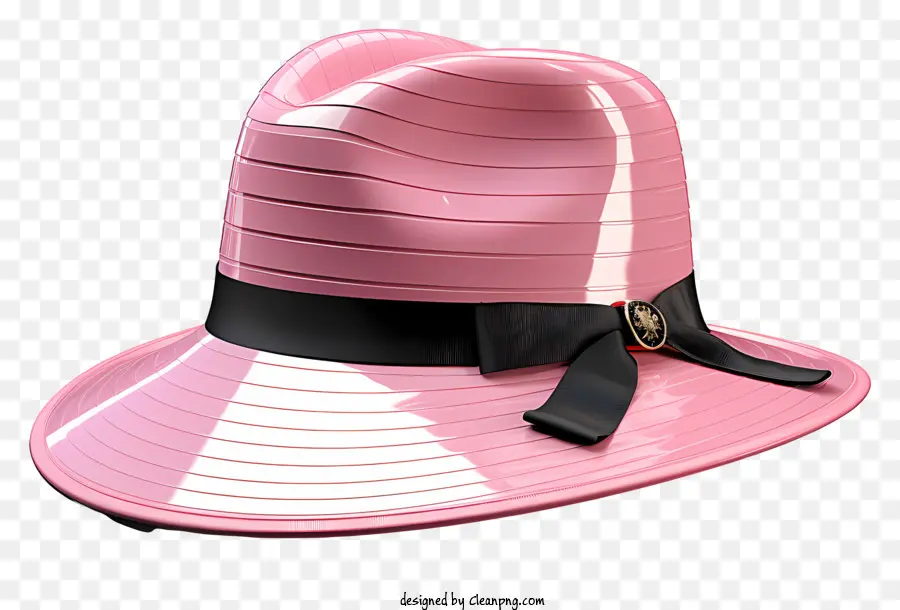 หมวก，หมวกฟางสีชมพู PNG