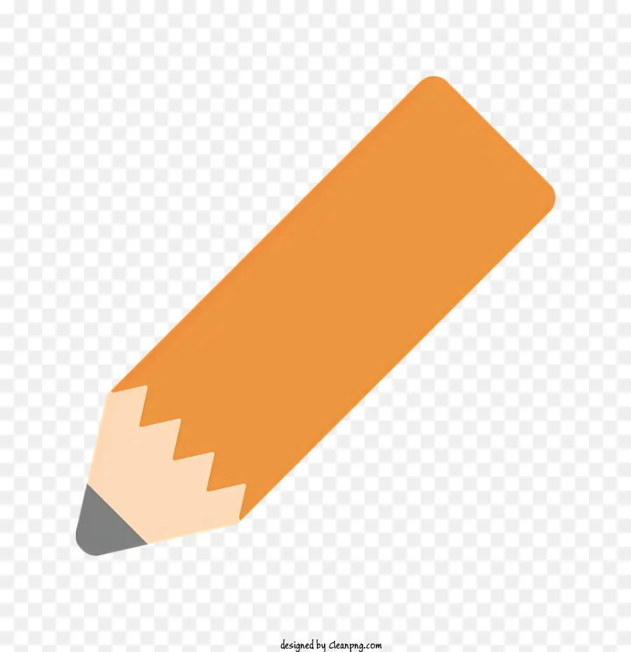 ตูน，ดินสอสีส้ม PNG
