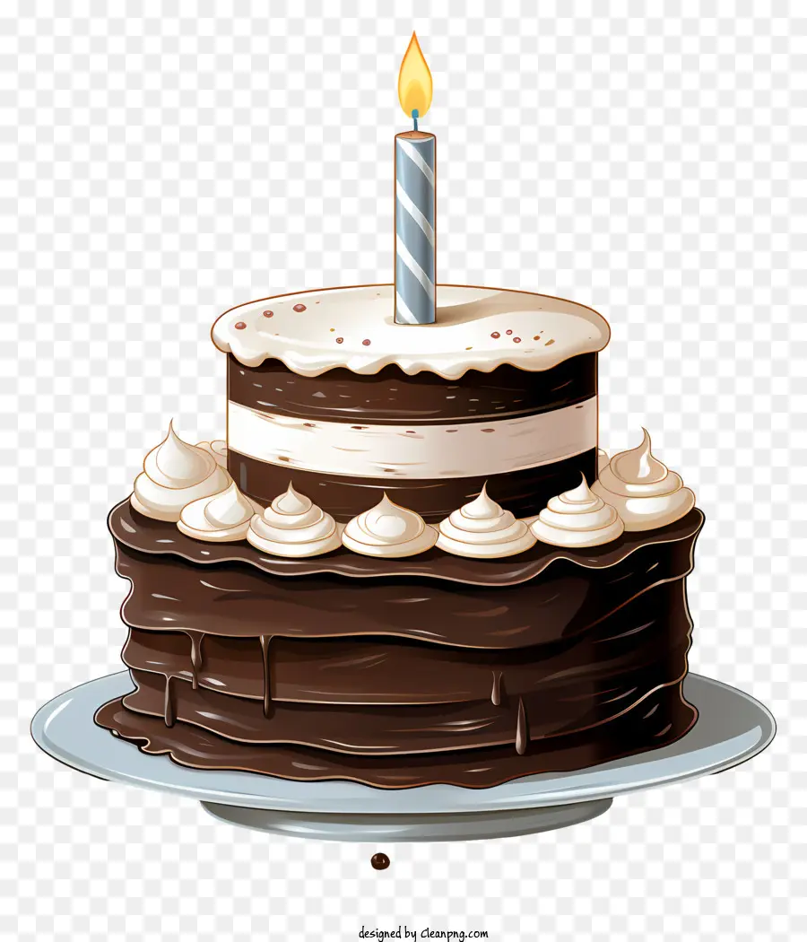 เค้กวันเกิด，เค้กช็อคโกแลต PNG