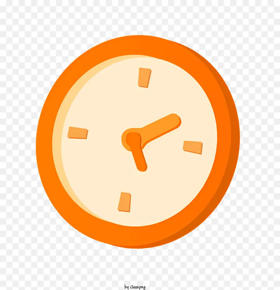 นาฬิกาสีส้ม，เบอร์เก้า PNG