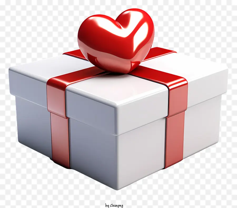 กล่องของขวัญ，สีแดงธนู PNG
