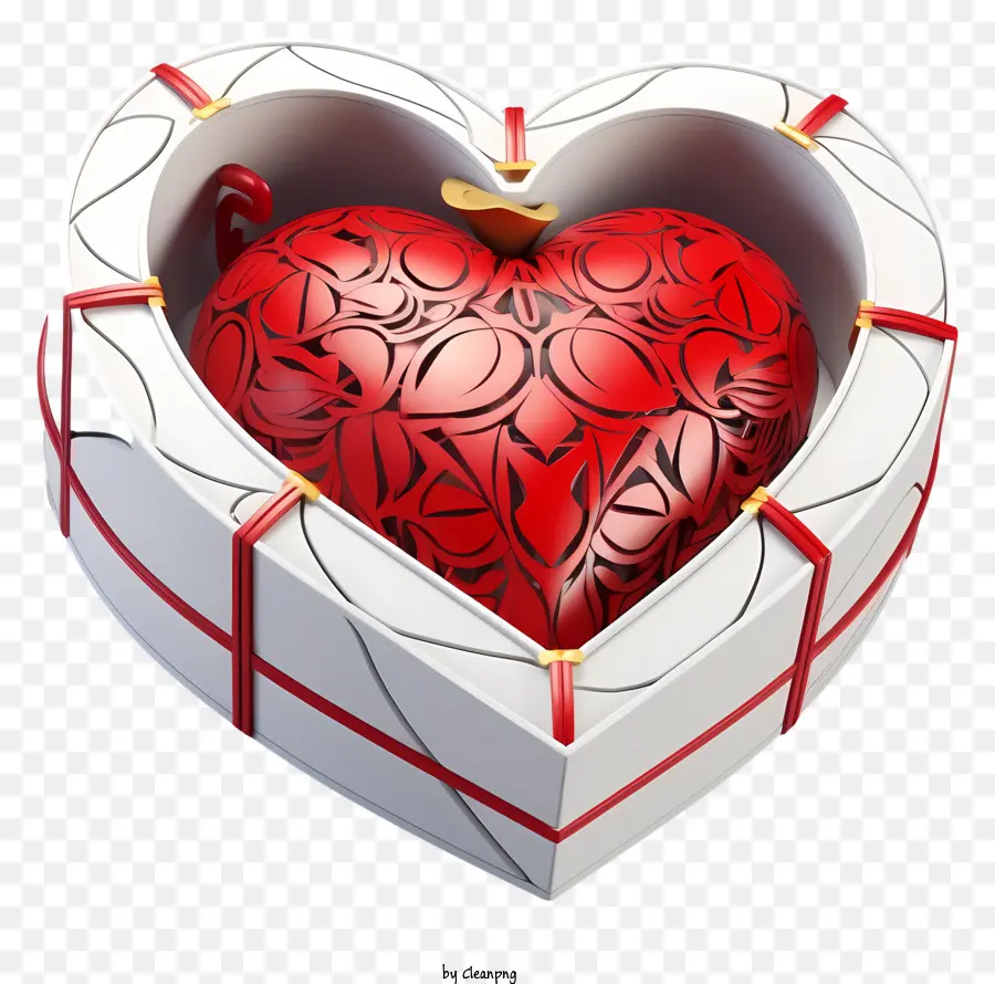 กล่องของขวัญ，Heartshaped กล่อง PNG