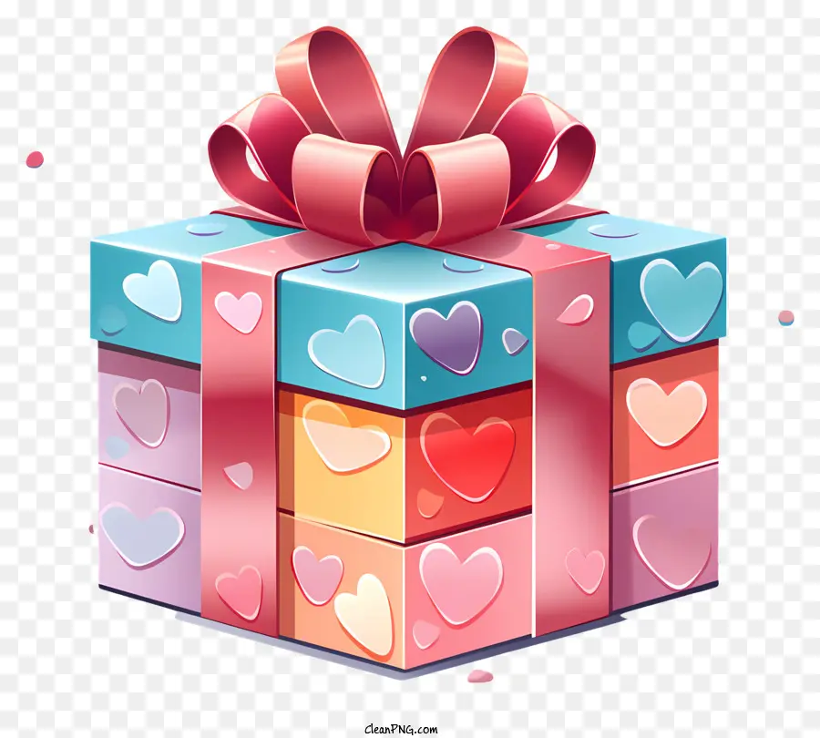 กล่องของขวัญ，Heartshaped กล่องของขวัญ PNG