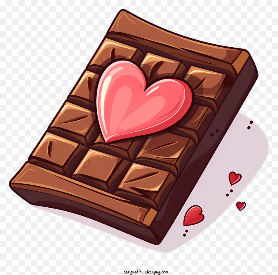 ช็อคโกแลต，ช็อคโกแลตรูปหัวใจ PNG