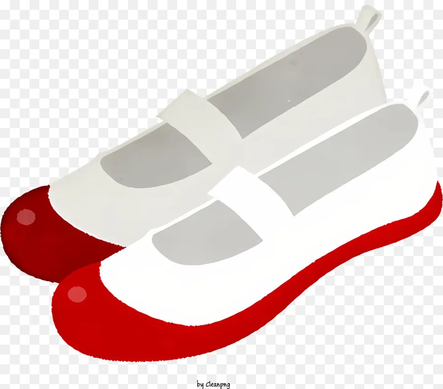 รองเท้าสีแดงและสีขาว，รองเท้าสีแดง PNG